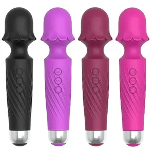 防水全身硅胶手持AV色情玩具性感性棒振动器女性性玩具
