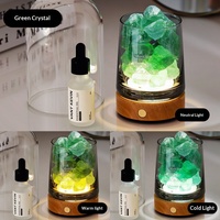 Diffuseur de pierre en cristal personnalisable à l'huile essentielle douce d'extraits végétaux, parfum longue durée pour cadeaux d'anniversaire et ornements de chambre