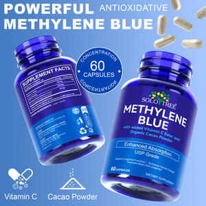 SOLOTREE suplemen makanan Vegan, meningkatkan penyerapan kapsul biru saya <span class=keywords><strong>Label</strong></span> pribadi kapsul biru metilen untuk dukungan energi - Product Image 4
