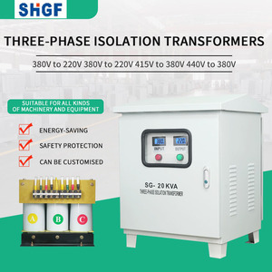 Transformador de Instrumentos de Cobre com Bobina Toroidal Trifásico Tipo Seco Elevador/Isolador 220V 50/60Hz 10KVA 20KVA 30KVA 50KVA - Product Image 6