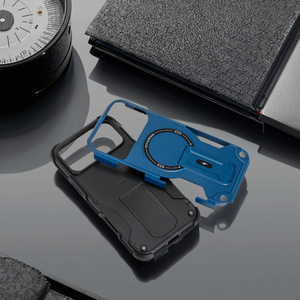 Armor Robot Defender Trường Hợp Với Chân Đế Nhiệm Vụ Nặng Nề Cứng 2 Trong 1 Chống Sốc Trường Hợp Điện Thoại Đối Với iPhone 17 16 15 14 13 12 Cộng Với Pro Max - Product Image 5