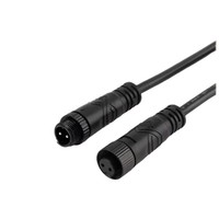 Conector M12 IP68 Impermeable 300V, Personalizado de Fábrica, Bloque de Terminales de Cable de Cobre Hembra/Macho, Adaptador PCB de 2-5 Pines, 6A, Aviación
