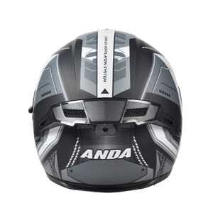 หมวกกันน็อคแบบเปิดหน้าสำหรับขี่จักรยานใช้ได้ทุกเพศหมวกกันน็อคมอเตอร์ไซค์แบบแยกส่วนสำหรับผู้ใหญ่ผลิตจากโรงงาน - Product Image 4