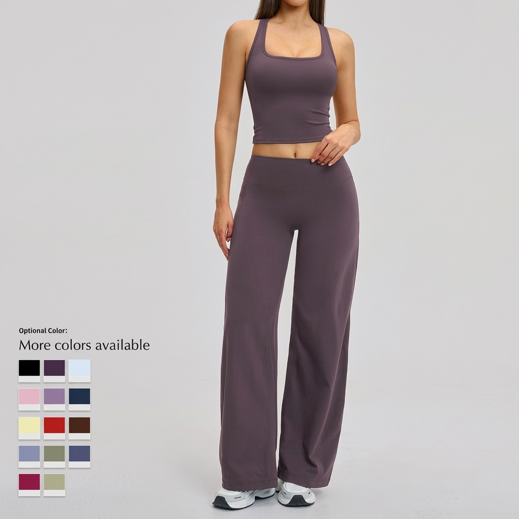 Women's High Waist Plus Size Eco-Friendly Spandex/Nylon Leggings Breathable Quick Dry Full Length Solid 220g Comfortable Yoga