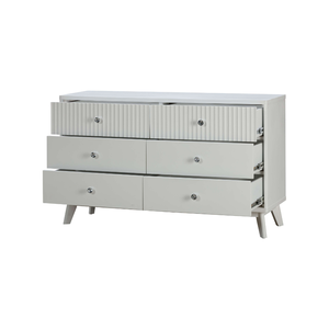 Muebles de Dormitorio de Madera de la Colección EVEREST, Diseño Moderno, Cómoda de Madera con 6 Cajones al Mejor Precio - Product Image 1