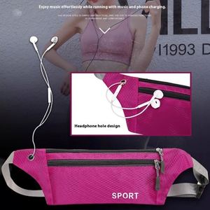 Sac banane imperméable pour femme, idéal pour le sport, sac de poitrine antivol avec support pour téléphone portable - Product Image 2