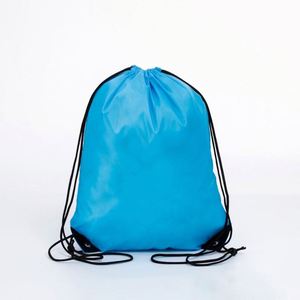 Design Wholesale Double-shoulder <b>Drawstring</b> Polyester <b>Drawstring</b> Pocket Sports Advertising Storage <b>Bag</b> - Product Image 3