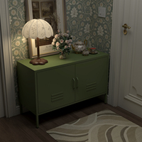 Armoire de rangement métallique, casier, étagère, meuble moderne, buffet en acier, meuble de rangement, meuble TV