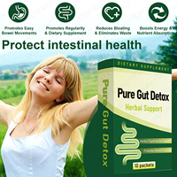Poudre Détox Intestinale Pure OME avec Extrait de Graines de Fenouil, Complexe Multi-Enzymes pour Hommes et Femmes Favorise la Fonction Intestinale