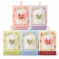 Boîte cadeau de serviettes papillon en gros, serviettes de toilette douces en polaire corail, cadeaux de mariage pour invités, cadeaux de fête prénuptiale