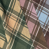 Tissu en Mélange de Laine Biologique Teint Uni, Service de Conception Personnalisée, Tissage Doux et Fluide pour T-shirts, Robes, Costumes, Nouveauté Hiver, Meilleure Vente