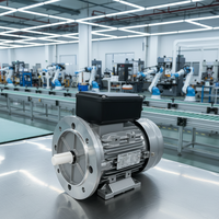 Moteur asynchrone à condensateur monophasé OMEIK 5,5 kW 7,5 CV série MY, protection IP55, 50/60 Hz