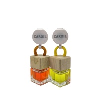 Diffuseur d'arômes pour voiture en verre sur mesure, pendentif pour rétroviseur, huiles essentielles, longue durée, antibactérien, décoratif