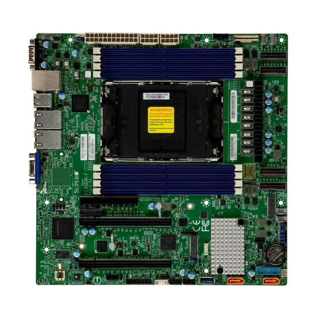Supermicro MBD-X13SEM-F MBD-X13SEM-F-B Original Server Motherboard Xeon Scalable for Socket LGA4677 DDR5 SATA M.2 PCI-Express