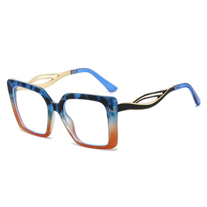 Montura de gafas cuadradas de gran tamaño, montura de gafas ligeras, montura de gafas antiluz azul - Product Image 5
