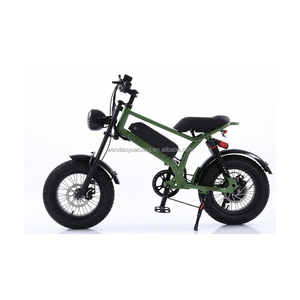 Vélo électrique tout-terrain <span class=keywords><strong>Super73</strong></span> de 16 pouces avec pneus larges, 48V 500W 10Ah 15Ah, noir, vert, rouge bordeaux, pour adulte, trajets quotidiens, plage, sentiers, avec assistance - Product Image 4