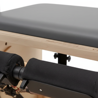 Chaise Wunda en bois d'érable MJD, réglable, portable, équipement durable pour studio de Pilates