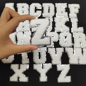 Customize Your <strong>Own</strong> <strong>Design</strong> Embroidered Alphabet <strong>Patch</strong> Embroidery Badge Sew on Iron on Letters Embroidery Chenille <strong>Patch</strong> - Product Image 6