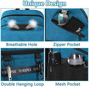 Sac de sport de grande capacité avec logo personnalisé, sac de football multi-usages, portable, imperméable, séparation sèche et humide, sac de voyage avec sac à chaussures - Product Image 5