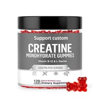 Permen Creatine Monohydrate OEM/ODM Mendukung Pertumbuhan Otot, 5g Creatine Monohydrate Suplemen Creatine untuk Membangun Otot