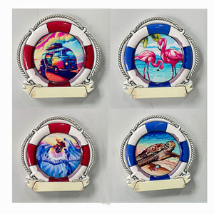 ของที่ระลึกเมืองขายส่ง แม่เหล็กติดตู้เย็นเรซิ่น 3 มิติ แบบกำหนดเอง สำหรับของขวัญสถานที่ท่องเที่ยว - Product Image 2