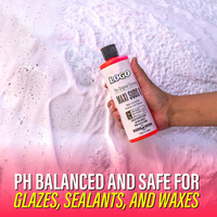 Produits les plus vendus, shampoing pour lavage de voiture à la mousse de neige, pH neutre, nettoyage de voiture, savon liquide rose de 1 gallon, fabricant, sans danger pour les voitures