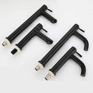 Thiết Kế Cơ Bản Phòng Tắm Lưu Vực Vòi Nước Kẽm Thép Không Gỉ Duy Nhất Xử Lý Rắn Đồng Lưu Vực Vòi Nước Cho Dự Án Căn Hộ Phòng Tắm - Product Image 2