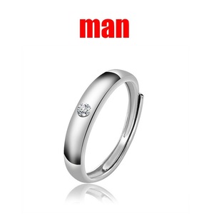 Acessórios de Joias de <span class=keywords><strong>Anime</strong></span> com 7 Designs, Anel de Cosplay Satoru Gojo, Anel de Casal em Liga de Cartoon com Diamante, Anel Ajustável para Homens - Product Image 4