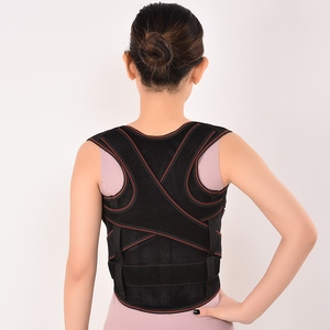 Ceinture de Correction de la Posture Réglable pour le Dos, Soutien de la Posture, Massage du Dos, Matière Tissu MLXL OK - Product Image 1