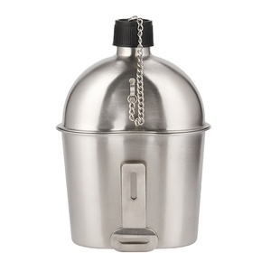 Muestra gratuita de cantimplora de lujo CE con taza de 1/1.3L, botella de agua deportiva para camping y senderismo. - Product Image 1