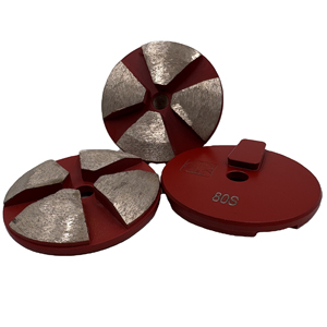 8 mét độ dày 4 đoạn Grit 80 trái phiếu mềm kim cương Mài tấm cho terrco Máy bê tông kim loại Pad mài mòn Mài công cụ - Product Image 3