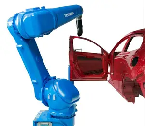 YASKAWA Robot Spray Painting MPX1950 Painting Robot Arm 6 Axis With Protective Cover Compact And Fast For Car Painting Robot