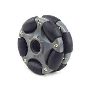 روبوت بعجلات متعددة الاتجاهات من الألومنيوم والنايلون 58 مع روبوت حركة متعدد الاتجاهات على منصة ROS مع قطب من النايلون - Product Image 2