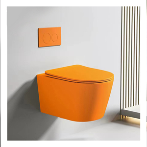 Sanitari di alta qualità P-trappola di <span class=keywords><strong>scarico</strong></span> galleggiante wc e <span class=keywords><strong>lavandino</strong></span> combinato bagno appeso a parete con struttura per cisterna - Product Image 1