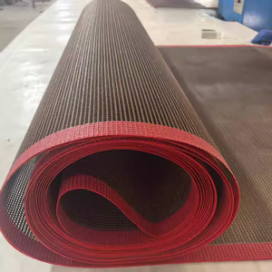 Nhà máy tùy chỉnh giá Hàn <span class=keywords><strong>PTFE</strong></span> lưới tráng sợi thủy tinh cấp thực phẩm lọc lò lưới băng tải CuộN - Product Image 6