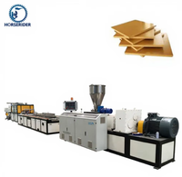 Machine de fabrication de portes et de cadres de portes en PVC et en bois plastique, ligne d'extrusion de panneaux de porte en bois plastique WPC