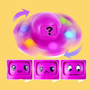 Jouets à bulles de poulpe à changement de visage 2026 Juguetes Rotate Popit Fidget Toys Jouets sensoriels anti-stress à vendre - Product Image 3