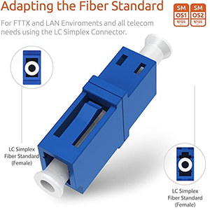 ตัวเชื่อมต่อไฟเบอร์ออปติกแบบ LC to LC ยี่ห้อ OEM ODM BEYONDTECH แบบ Single Mode UPC Simplex ตัวแปลงแบบ Female to Female สำหรับ <span class=keywords><strong>LAN</strong></span> SAN <span class=keywords><strong>WAN</strong></span> FTTH N - Product Image 2