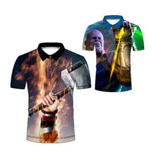 Roadstar Competitive Price Short Lead Time Sublimation Polo Shirts Short Sleeve Shirt