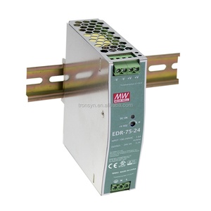 Transformadores de Distribución de Energía Electrónicos Meanwell Autorizados EDR-75-12 de Salida Única de 12V para Riel DIN, 75W - Product Image 4