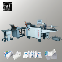 Machine à plier le papier A2 A3 A4 automatique, largeur de travail de 1000 mm, pour manuels d'instructions et inserts d'emballage médical