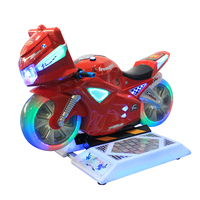 Simulateur de conduite de moto pour enfants, borne d'arcade de course vidéo à monnayeur