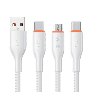 <span class=keywords><strong>สาย</strong></span><span class=keywords><strong>ชาร์จ</strong></span>และถ่ายโอนข้อมูลแบบ Type-C to Type-C สำหรับ X25 Soarer 1M รุ่นโลหะ สำหรับโทรศัพท์มือถือ คอมพิวเตอร์ และกล้อง - Product Image 1