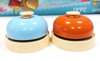 Meilleures ventes : Clochette d'appel manuelle en métal pour réception, table de service, animaux de compagnie et accessoires de jouets pour enfants