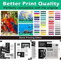 Tinta de Color Premium 103 003004 502 522 en Botella a Granel, Compatible con Epson L1110/L1250/L3110/L3150/L3210/L5290
