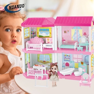 <span class=keywords><strong>Casa</strong></span> <span class=keywords><strong>de</strong></span> muñecas <span class=keywords><strong>de</strong></span> plástico <span class=keywords><strong>para</strong></span> niños, 89 piezas, <span class=keywords><strong>casa</strong></span> <span class=keywords><strong>de</strong></span> campo montada, muebles <span class=keywords><strong>de</strong></span> construcción, juguetes <span class=keywords><strong>para</strong></span> <span class=keywords><strong>niñas</strong></span> - Product Image 2