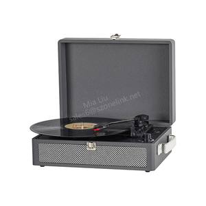 Tocadiscos Portátil de Vinilo <span class=keywords><strong>Directo</strong></span> de Fábrica con Asa, Baterí<span class=keywords><strong>a</strong></span> Integrada y Bluetooth, Grabación USB/SD MP3 - Product Image 5