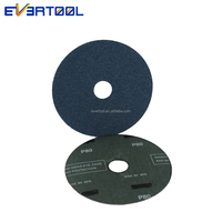 Disque de polissage en fibre de zircone EVERTOOL pour meuleuse d'angle en acier inoxydable – Résultat efficace pour l'élimination des débris et le ponçage