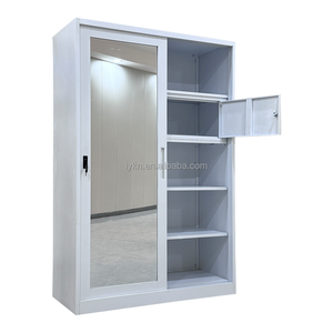 Casiers de placard en acier de chambre à coucher <span class=keywords><strong>armoire</strong></span> imprimée <span class=keywords><strong>armoire</strong></span> en acier <span class=keywords><strong>armoire</strong></span> de garde-robe en métal - Product Image 6