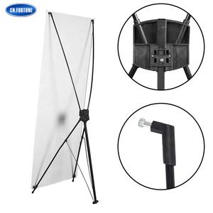 Display Roll Up Gaya Korea X Stand Stabil dengan Cetak UV/Digital untuk Iklan Luar Ruangan, Pernikahan & Promosi - Product Image 2